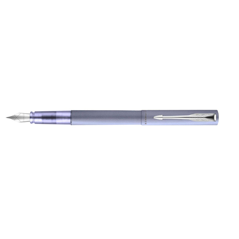 Parker - Füllfederhalter Vector XL silberblau mittel