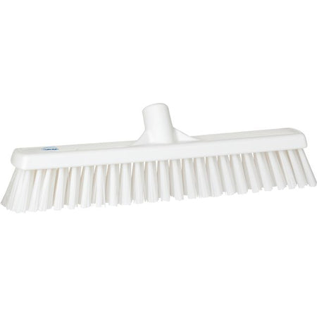 Vikan - Kehrmaschine aus harter und weicher Faser, 410 mm, weiß