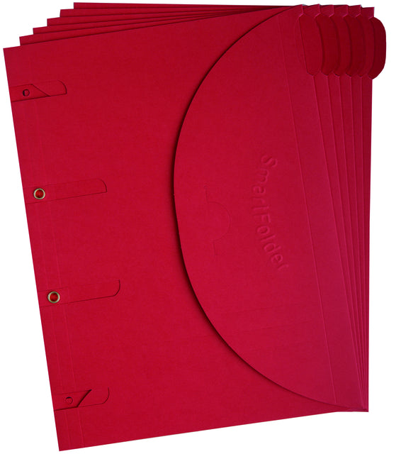 SmartFolder Tarifold A4 Red | 10 Stück