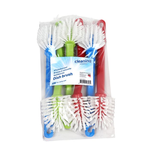 Cleaninq - Geschirrspülbürste Profi sortiertes Set mit 6 Stück