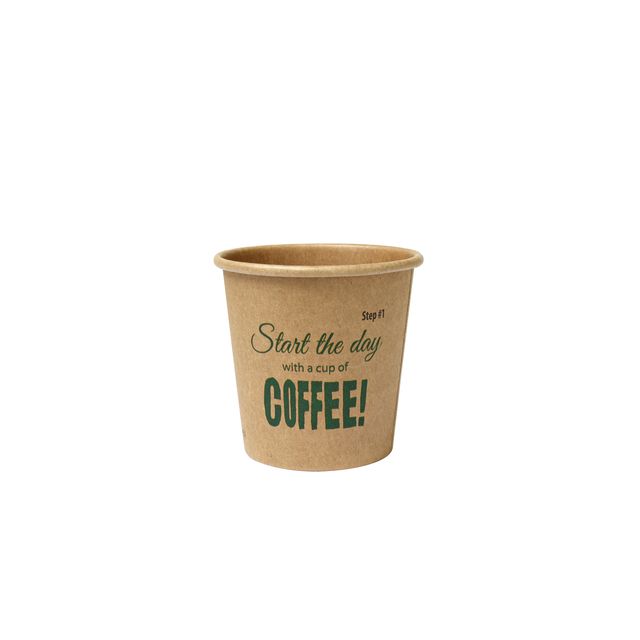 IEZZY Catering und Cate - Coffee-to-go-Becher 118 ml Karton 50 Stück
