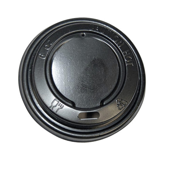 IEZZY - Becherdeckel Ø72mm 100 Stück schwarz