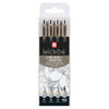 Sakura -  Fineliner pigma micron lichtgrijs 4 maten | 6 stuks