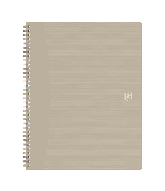 Spiralblock Oxford Origin A4+ Linie 70vel Sand | 5 Stücke