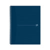 Oxford - Spiralblock Origin A4+ Linie 140 Seiten 80gr blau | 5 Stück