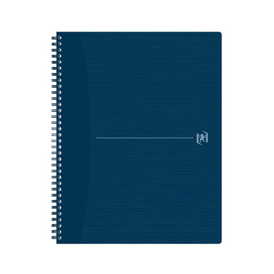 Oxford - Spiralblock Origin A4+ Linie 140 Seiten 80gr blau | 5 Stück