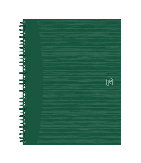 Spiralblock Oxford Origin A4+ Linie 70vel Green | 5 Stücke