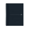 Oxford - Spiralblock Origin A4+ Raute 5x5mm 140 Seiten 80gr schwarz | 5 Stück