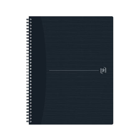 Oxford - Spiralblock Origin A4+ Raute 5x5mm 140 Seiten 80gr schwarz | 5 Stück