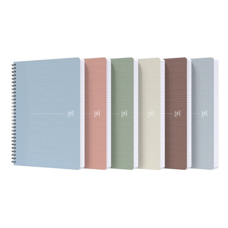 Oxford - Spiralblock My Rec'Up A5-Linie 180 Seiten 80gr sortiert