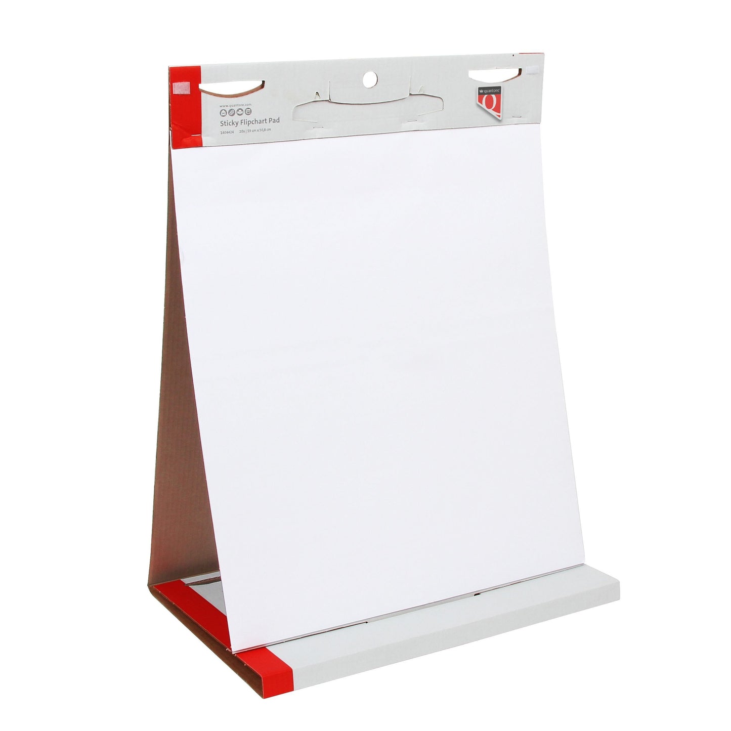 Quantore - Tisch-Flipchart 50x58,5cm 20 Blatt | 6 Stück