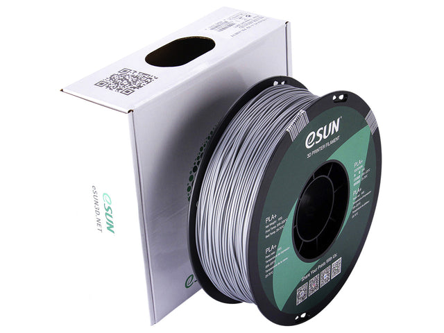 3D-Filament Esun 1,75 mm PLA 1 kg Silber | Stück von 1 Kilogramm