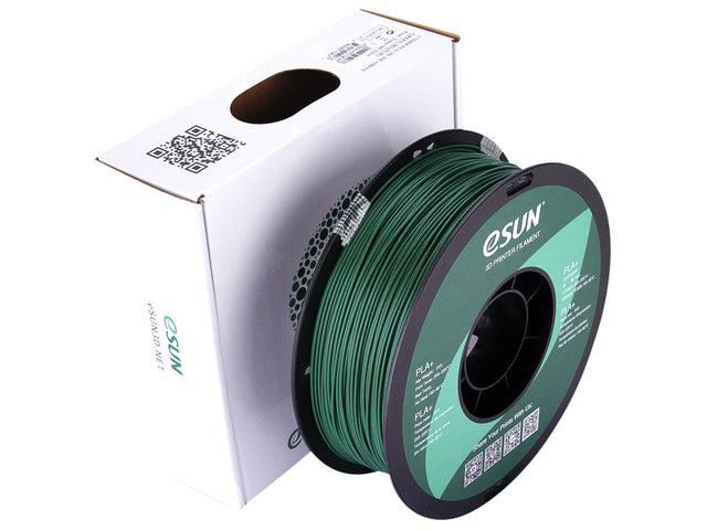 3D-Filament Esun 1,75 mm PLA 1 kg dunkelgrün | Stück von 1 Kilogramm