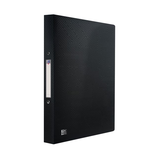Oxford - Ringbuch A4 Urban 20mm 2 Ringe schwarz | 10 Stück