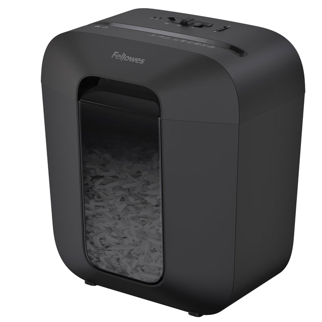 Papiersprinker Fellowes Powershred LX25 Snippers 4x37mm schwarz