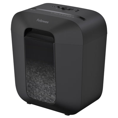 Fellowes - Aktenvernichter lx25m 4x12mm schwarz