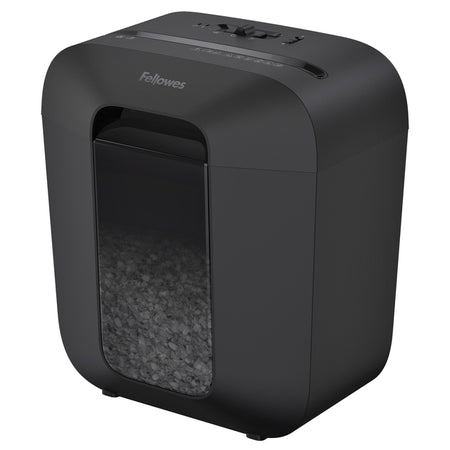 Fellowes - Aktenvernichter lx25m 4x12mm schwarz
