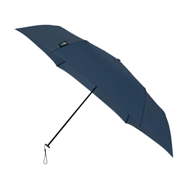 Quantore - Regenschirm Travellight® extrem leicht faltbar winddicht Durchmesser 90 cm dunkelblau