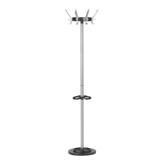 Unilux - Garderobenständer Cypres stehend metallic grau