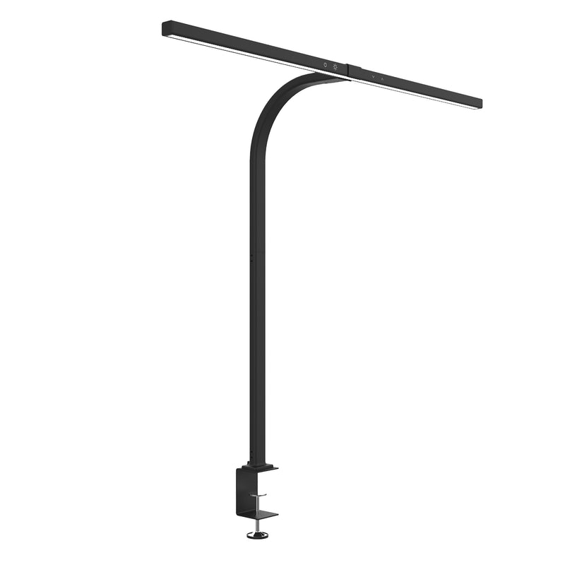 Unilux - Strata Schreibtischlampe LED Tischklemme schwarz
