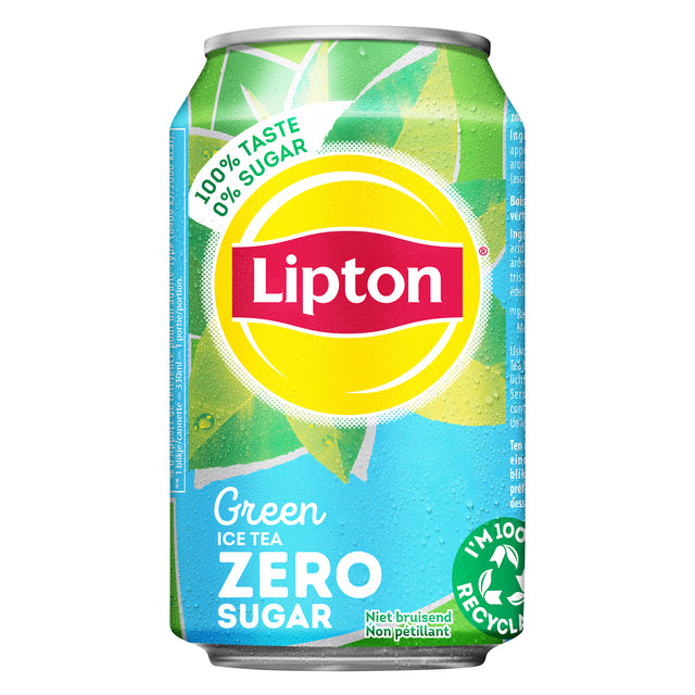 Lipton - Erfrischungsgetränk Ice Tea Green Zero Dose 330 ml