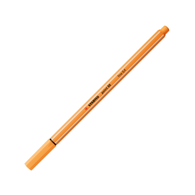 Stabilo - Fineliner Spitze 88/85 feine Papaya | 10 Stück