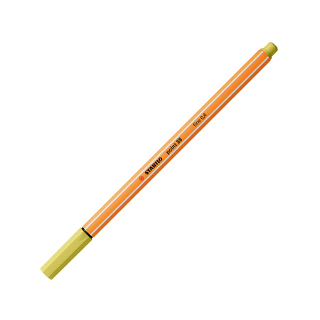 Stabilo - Fineliner Spitze 88/67 fein senf | 10 Stück