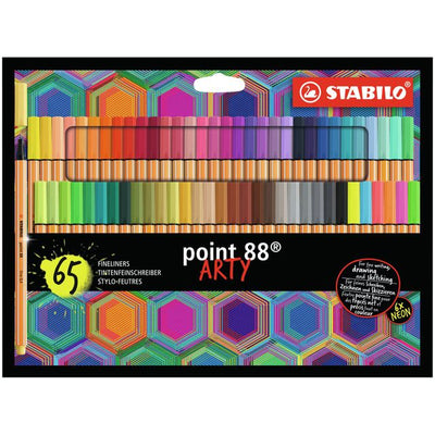 STABILO - Fineliner-Spitze 88/65 Arty Fine sortiertes Set mit 65 Teilen