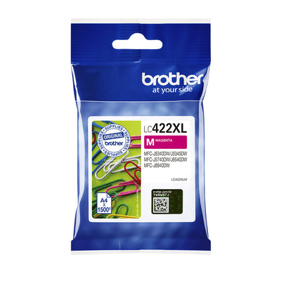 Brother - Tintenpatrone LC-422XLM rot