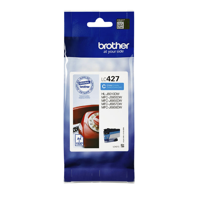 Brother - Tintenpatrone LC-427C blau | 5 Stück