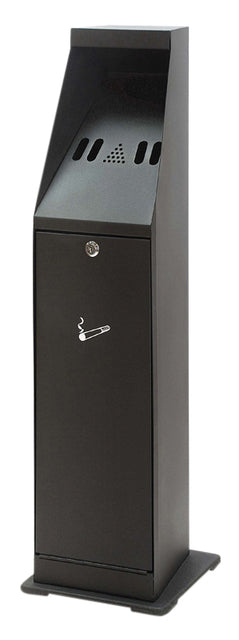 V-Teil - Aschenbecher Standsäule freistehend schwarz 31043774