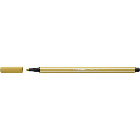 Stabilo - Filzstift Pen 68/66 medium khaki | 10 Stück
