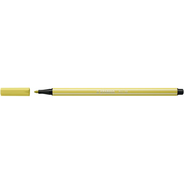 Stabilo - Filzstift Pen 68/67 medium senf | 10 Stück