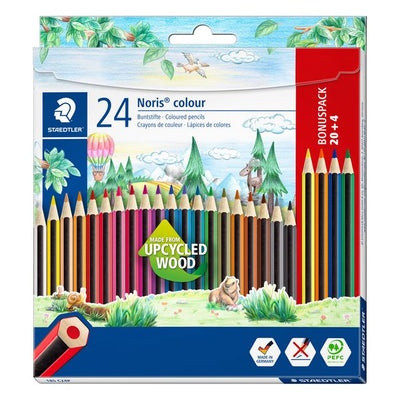 Staedtler - Buntstifte Noris Set mit 20 + 4 Farben