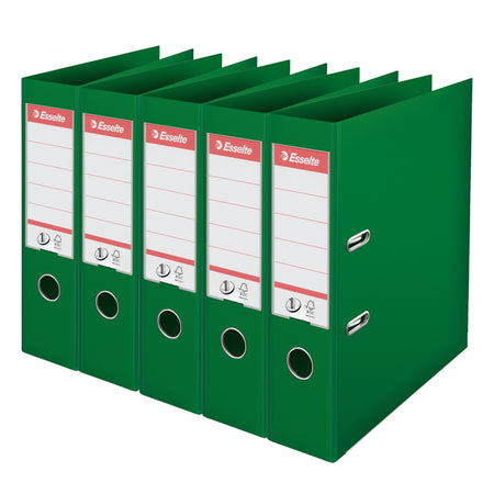 Esselte - Ordner Vivida No.1 Multipack 75mm A4 5 Stück grün