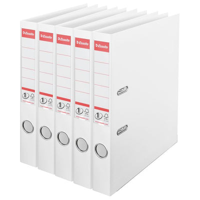 Esselte - Ordner No 1 Power PP 50mm weiß 5 Stück