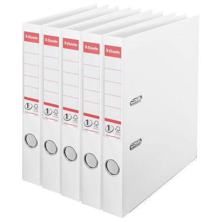 Esselte - Ordner No 1 Power PP 50mm weiß 5 Stück