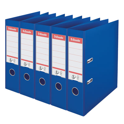 Esselte - Ordner Vivida No.1 Multipack 75mm A4 5 Stück blau