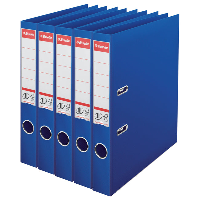 Esselte - Ordner No 1 Power PP 50 mm blau 5 Stück