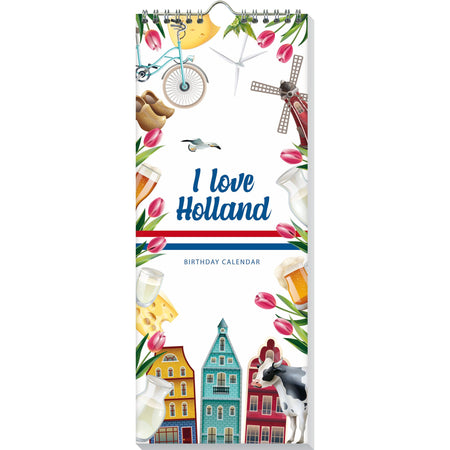 Interstat – Geburtstagskalender „I Love Holland“ | 5 Stück