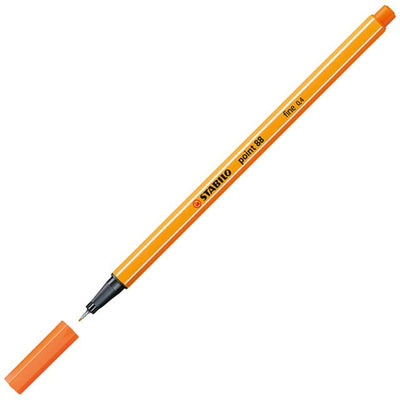 STABILO – Fineliner-Spitze 88/30 feines helles Zinnoberrot