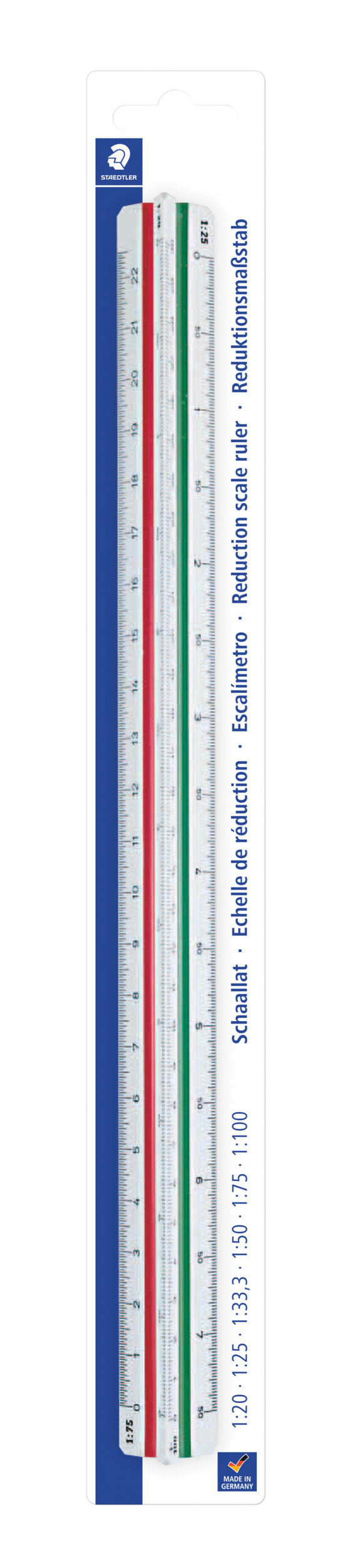 Staedtler - Maßstabslineal 561 300 mm Teilungstraining