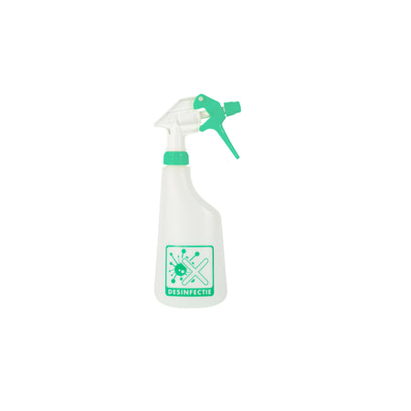 Cleaninq – Sprühflasche 600 ml leer mit Logo-Desinfektion