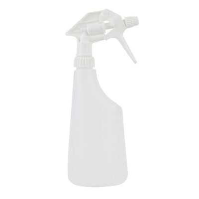 Cleaninq - Sprühflasche 600 ml leer ohne Logo transparent