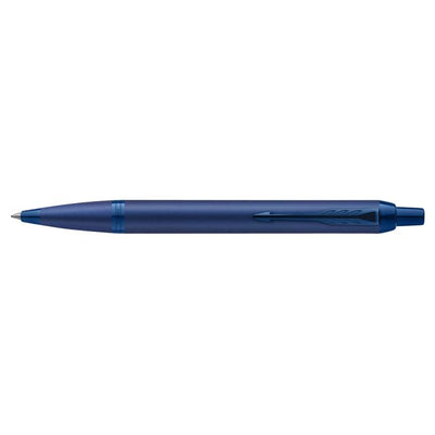 Parker - IM Monochromer blauer mittelgroßer Kugelschreiber