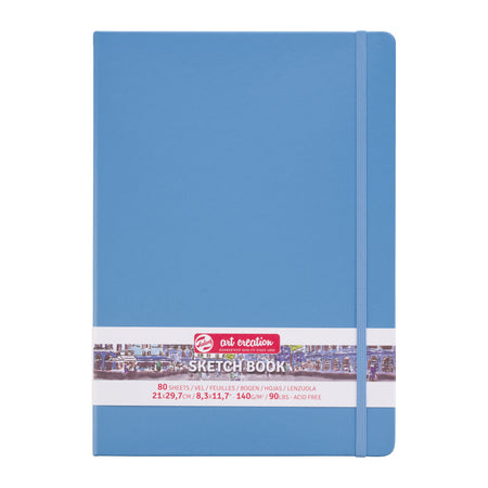 Talens Art Creation - Skizzenbuch Art Creation 80 weiße Blätter 140gr 210x300mm blau | 5 Stück
