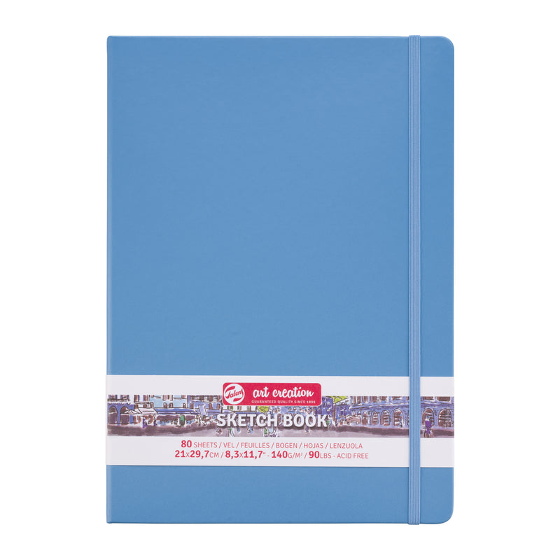 Talens Art Creation - Skizzenbuch Art Creation 80 weiße Blätter 140gr 210x300mm blau | 5 Stück