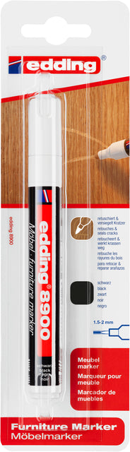 Filz -Tip Edding 8900 Möbelmarker schwarz