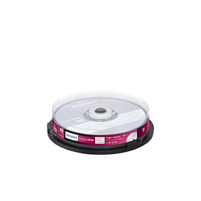 Philips -  Dvd+rw  4.7gb 4x sp (10) | 30 stuks