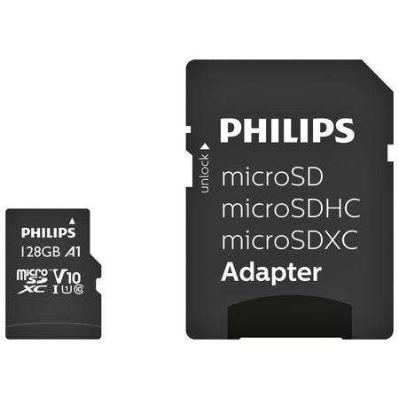 Philips - Speicherkarte Micro SDXC Klasse 10 UHS-I U1 128 GB